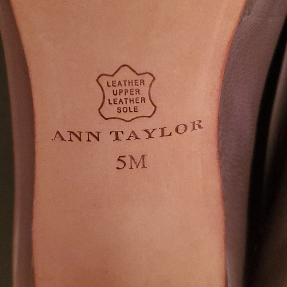 Ann Taylor Taupe Ankle Booties - Picture 4 of 10